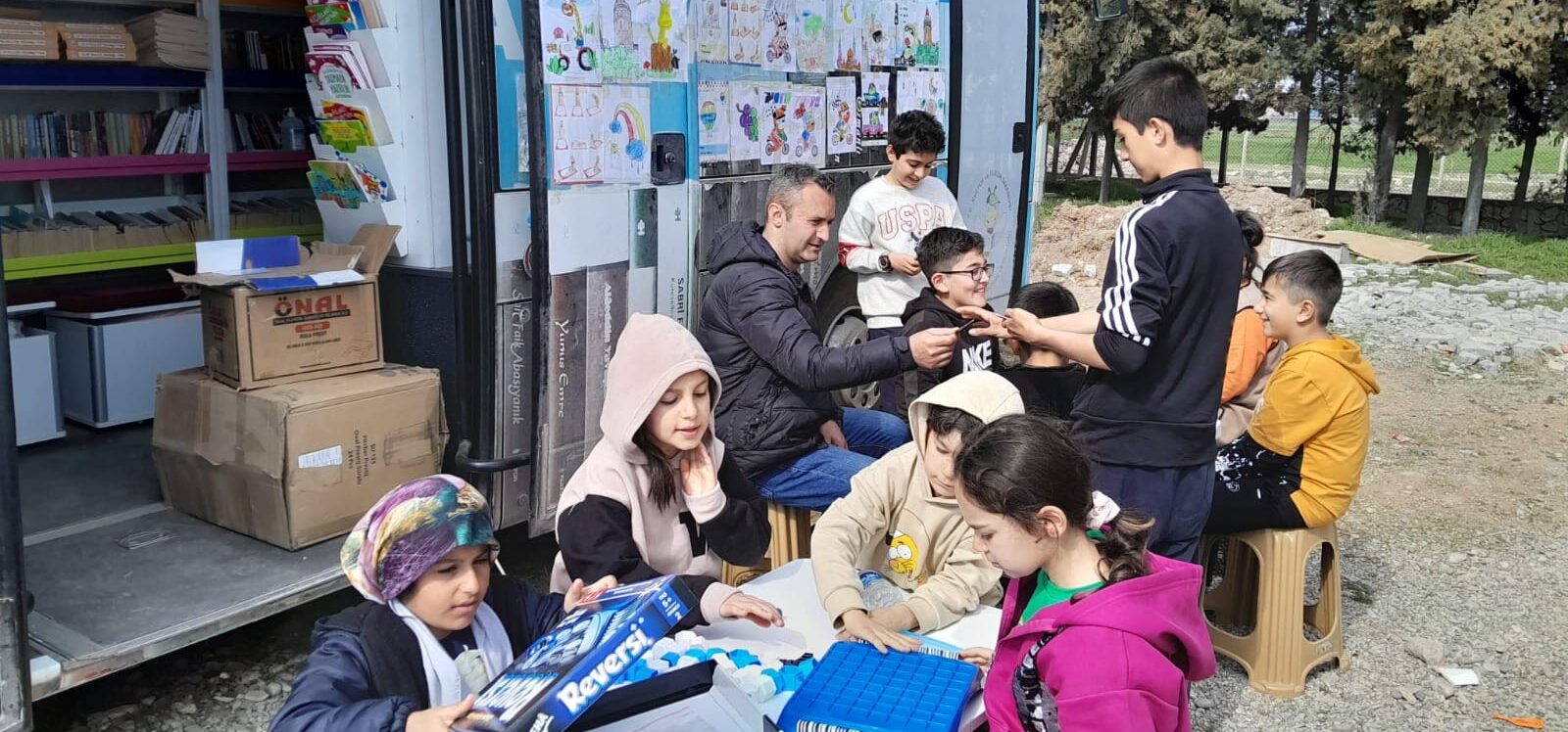 Yozgat İl Kültür ve Turizm Müdürlüğüne bağlı Gezici Kütüphane, Kahramanmaraş’taki