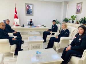 Çiçekdağı’ında Türk Polis Teşkilatı’nın 178. Kuruluş Yılı ve Polis Haftası Kutlandı