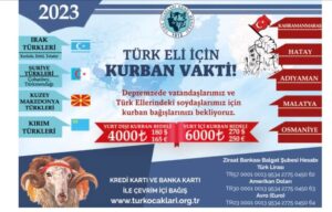 Türk Ocakları’nın 2023 Kurban Kampanyası Hakkında Bilgilendirme