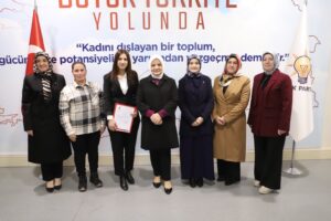 AK Parti Yerköy Kadın Kolları Başkanlığında Bayrak Değişimi