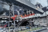 Saray Köyündeki Çimento Fabrikası’nda Yangın: Maddi hasar meydana geldi