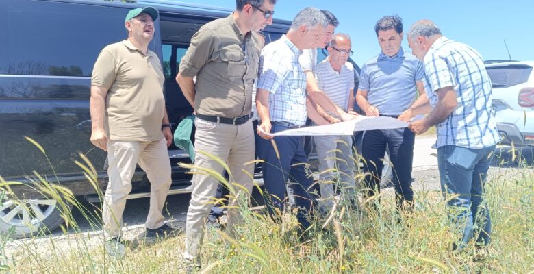 DSİ 12. Bölge Müdürü Rahmi Şahin Yozgat Uzunlu Barajı İyileştirme Şantiyesini Ziyaret Etti