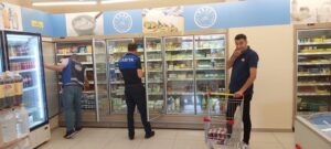 Yerköy Belediye Zabıta ekipleri, market denetimlerini sürdürüyor