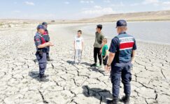İlçe Jandarma, göletlerde boğulma olaylarına karşı uyardı