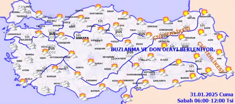 Meteoroloji’ye göre mevsim normalleri üzerinde seyredecek olan hava sıcaklıklarının 4