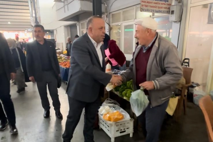 Aydın Bozdoğan Belediye Başkanı Galip Özel, ilçenin büyük pazarı olan