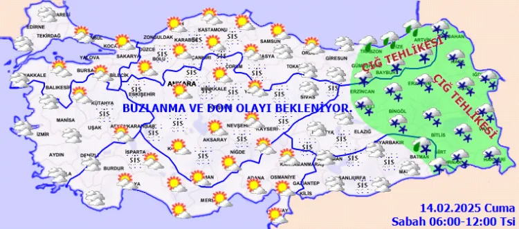 Olumsuz hava koşulları nedeniyle hafta başında yoğun olan yağışlar yurdu