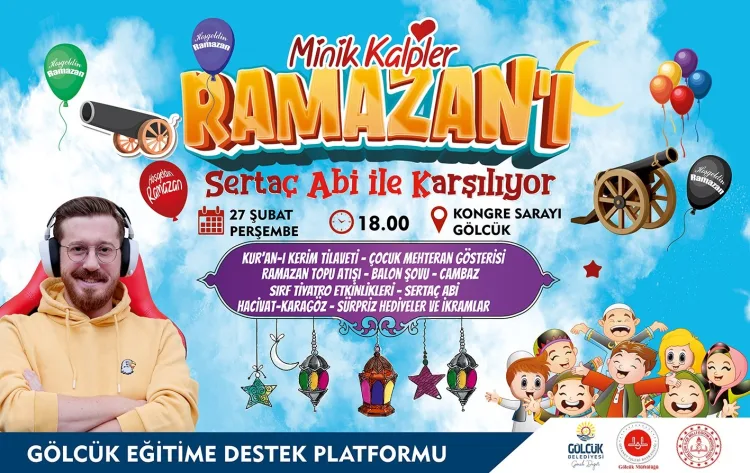 Kocaeli Gölcük Belediyesi; Ramazan ayının manevi atmosferini gelecek kuşaklara aktarmak amacıyla,