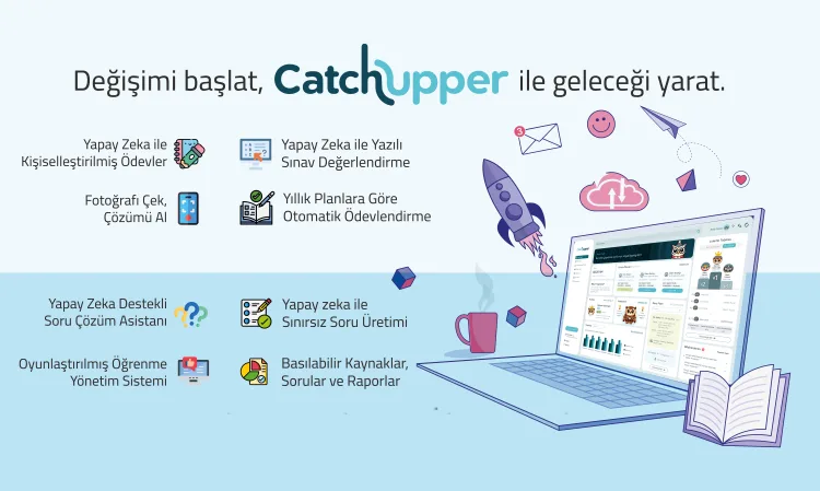 Eğitimde bireyselleştirilmiş öğrenme deneyimini bir üst seviyeye taşıyan CatchUpper, öğrenci