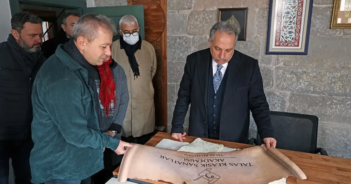 Kayseri Talas Belediye Başkanı Mustafa Yalçın tarafından yine bir ilk