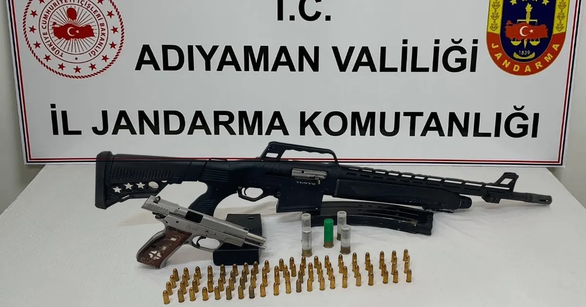 Adıyaman İl Jandarma Komutanlığı tarafından bir şahsın evinde yapılan aramada,