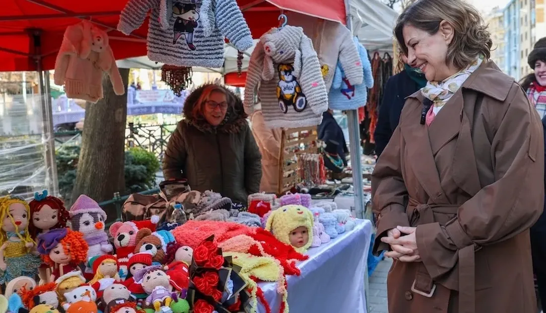 Eskişehir Büyükşehir Belediye Başkanı Ayşe Ünlüce, Üretici Kadınlar Platformu’nun 14