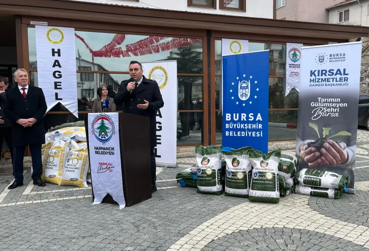 Bursa Büyükşehir Belediyesi, kırsal kalkınma hedefleri doğrultusunda HAGEL ve Harmancık