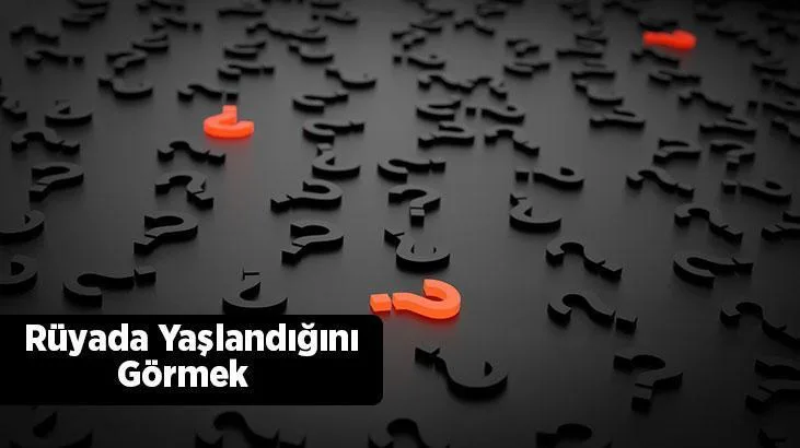 Rüyasında yaşlandığını gören kişi için bu rüya hayır ile yorumlanmaktadır.