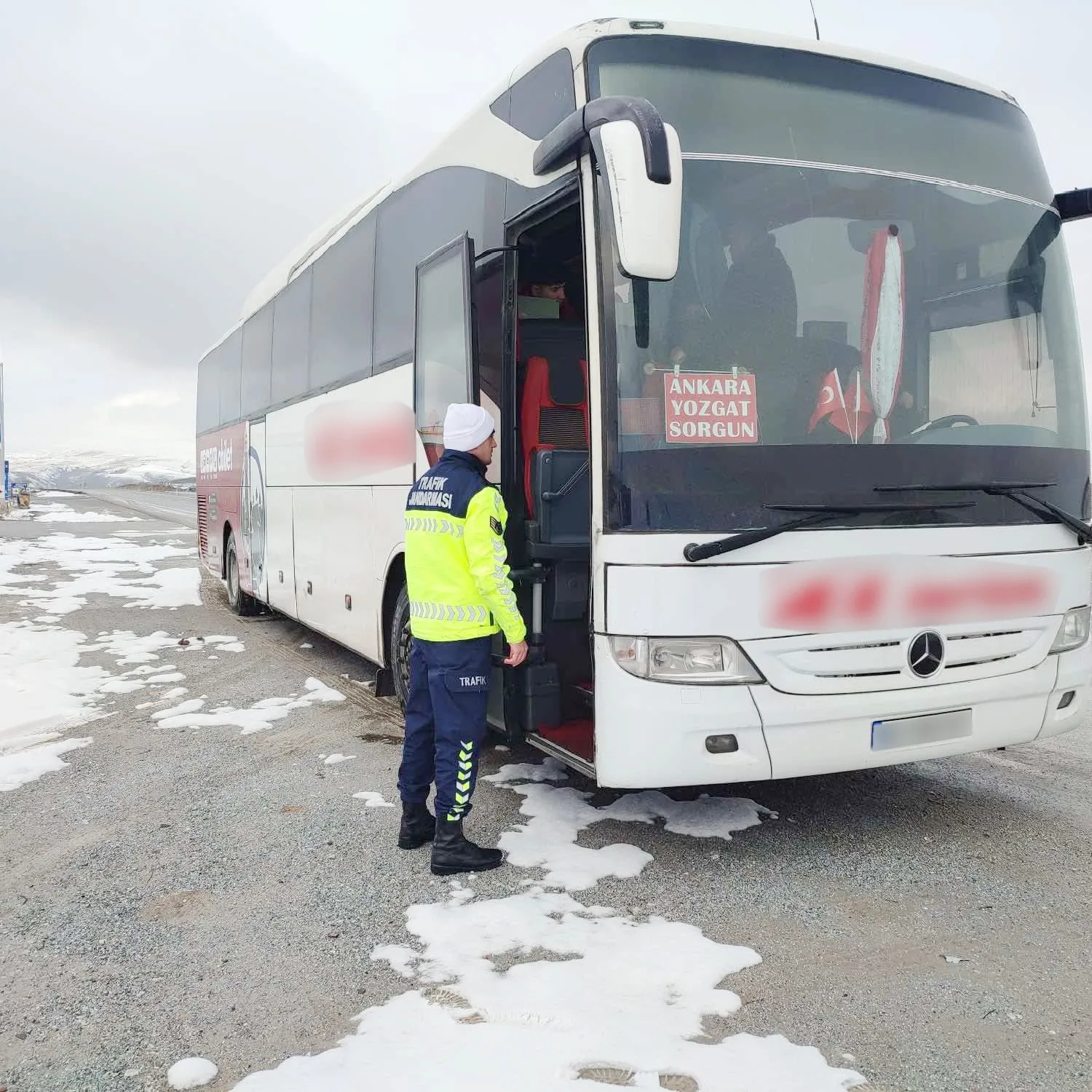 Yozgat İl Jandarma Komutanlığı Trafik Jandarması, Sorgun-Çekerek Devlet Yolu üzerinde