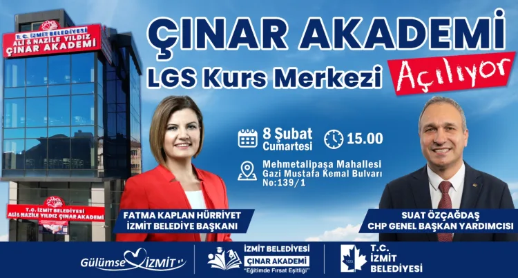 Kocaeli İzmit Belediyesinin eğitimde fırsat eşitliği yaratmak ve LGS’ye hazırlanan