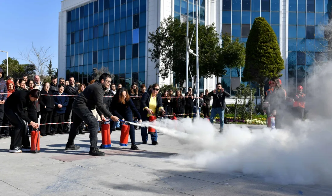 Antalya’da Muratpaşa Belediyesi Afet İşleri Müdürlüğü, belediyenin ana hizmet binasında