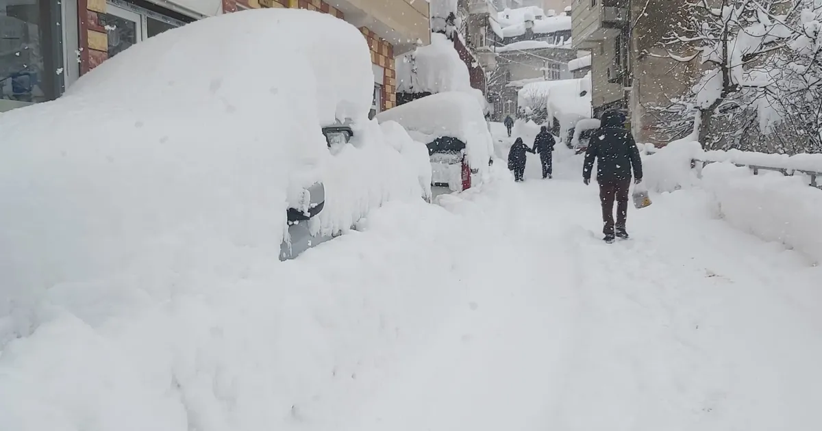 Artvin’de kar nedeniyle 217 köy yolu ulaşıma kapandı. Bayram SARAYOĞLU