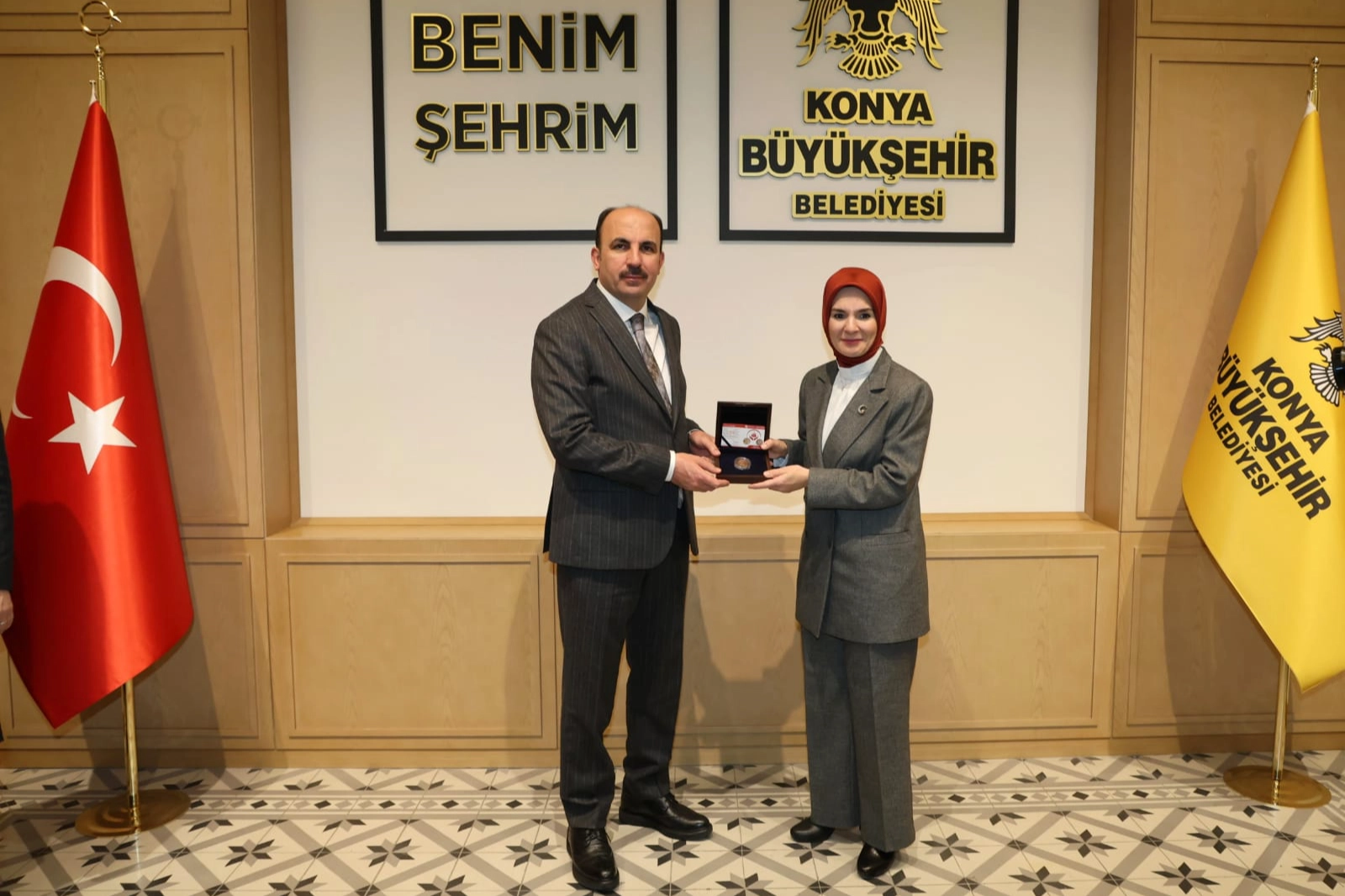 Aile ve Sosyal Hizmetler Bakanı Mahinur Özdemir Göktaş, Konya Büyükşehir