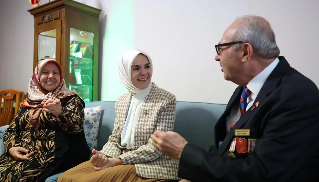 Aile ve Sosyal Hizmetler Bakanı Mahinur Özdemir Göktaş, Kıbrıs Gazisi