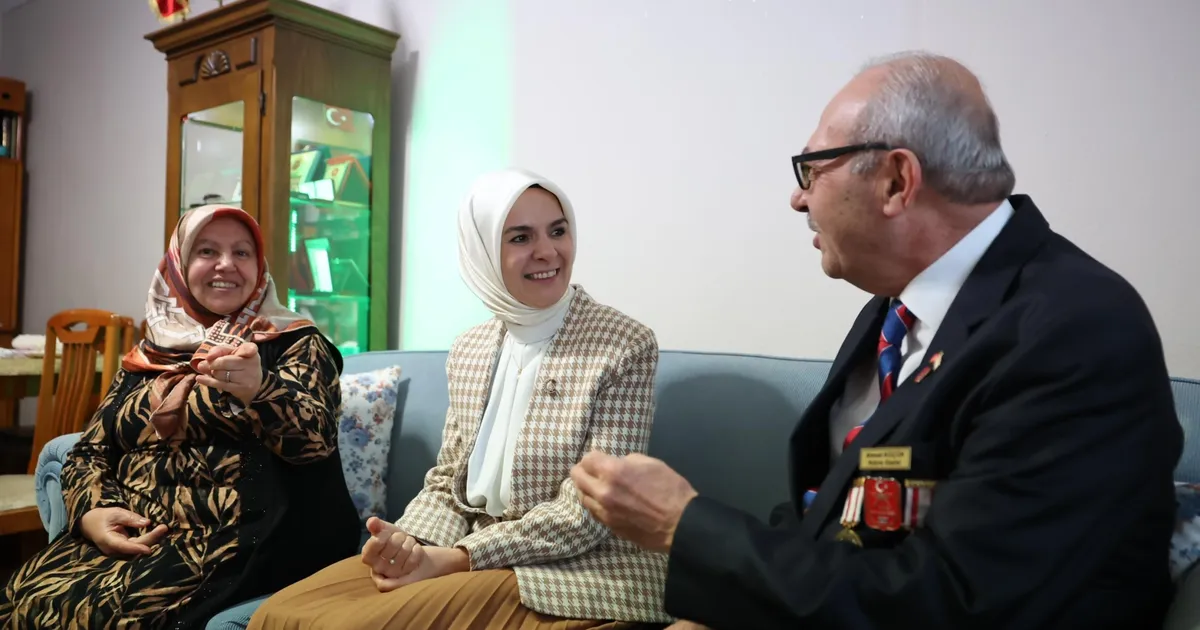 Aile ve Sosyal Hizmetler Bakanı Mahinur Özdemir Göktaş, Kıbrıs Gazisi