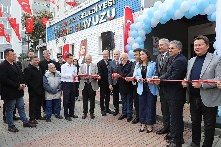 Bursa Mudanya Belediyesi’nin yenilediği ve dört mevsim kullanıma uygun hale