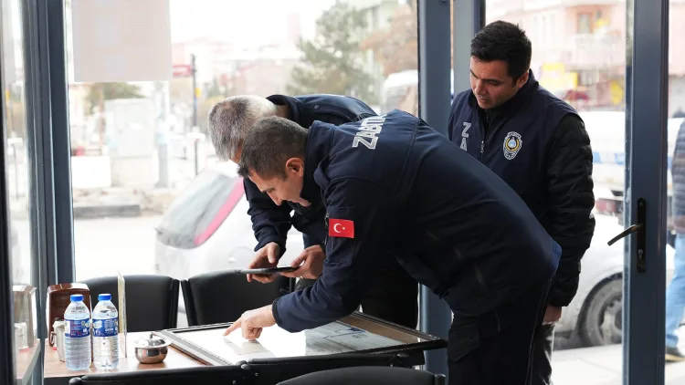 Ankara Keçiören Belediyesi Zabıta Müdürlüğü’ne bağlı ekipler Ramazan ayı öncesi