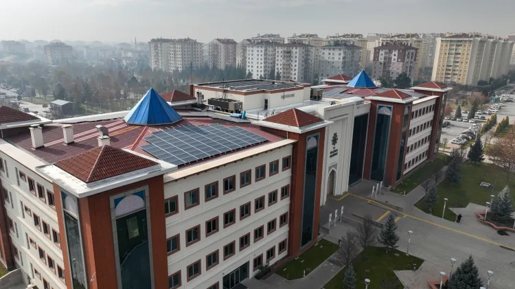 Konya’da 2024 yılında Güneş Enerjisi Santrallerinden 4.635.128,28 kWh elektrik enerjisi