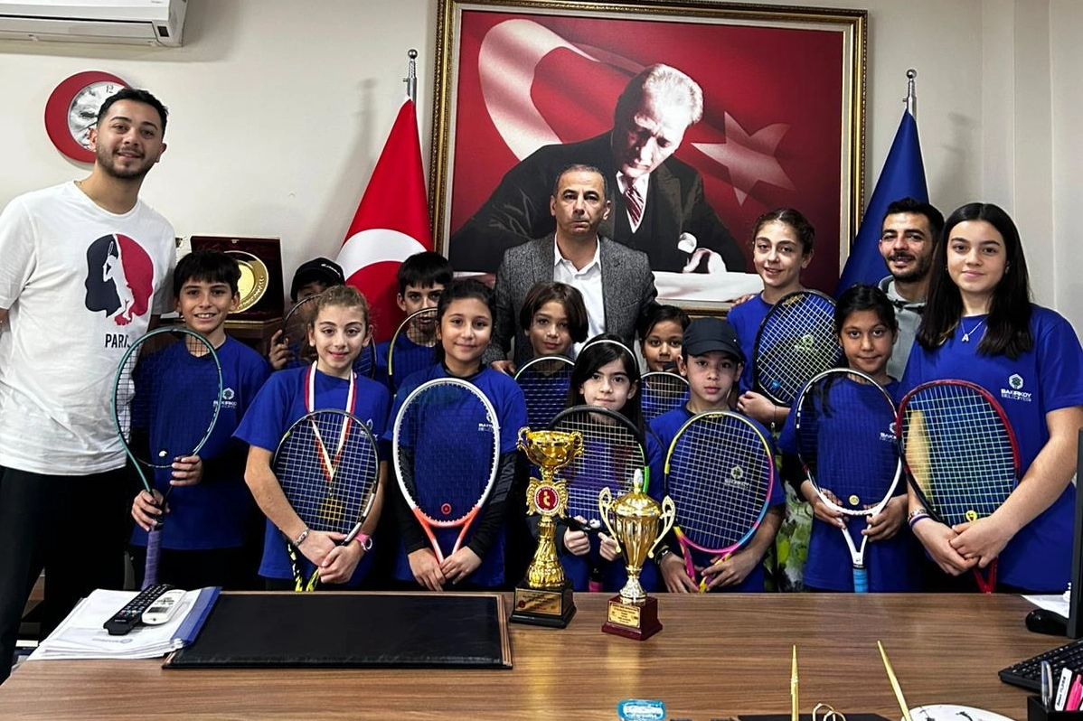 İstanbul Bakırköy Belediyesi Spor Kulübü tenis öğrencileri, Türkiye Tenis Federasyonu’nun