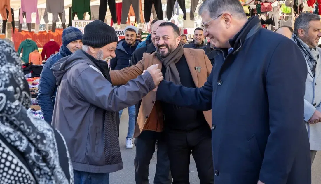 İzmir Büyükşehir Belediye Başkanı Dr. Cemil Tugay, Ödemiş’te mahalle muhtarları,