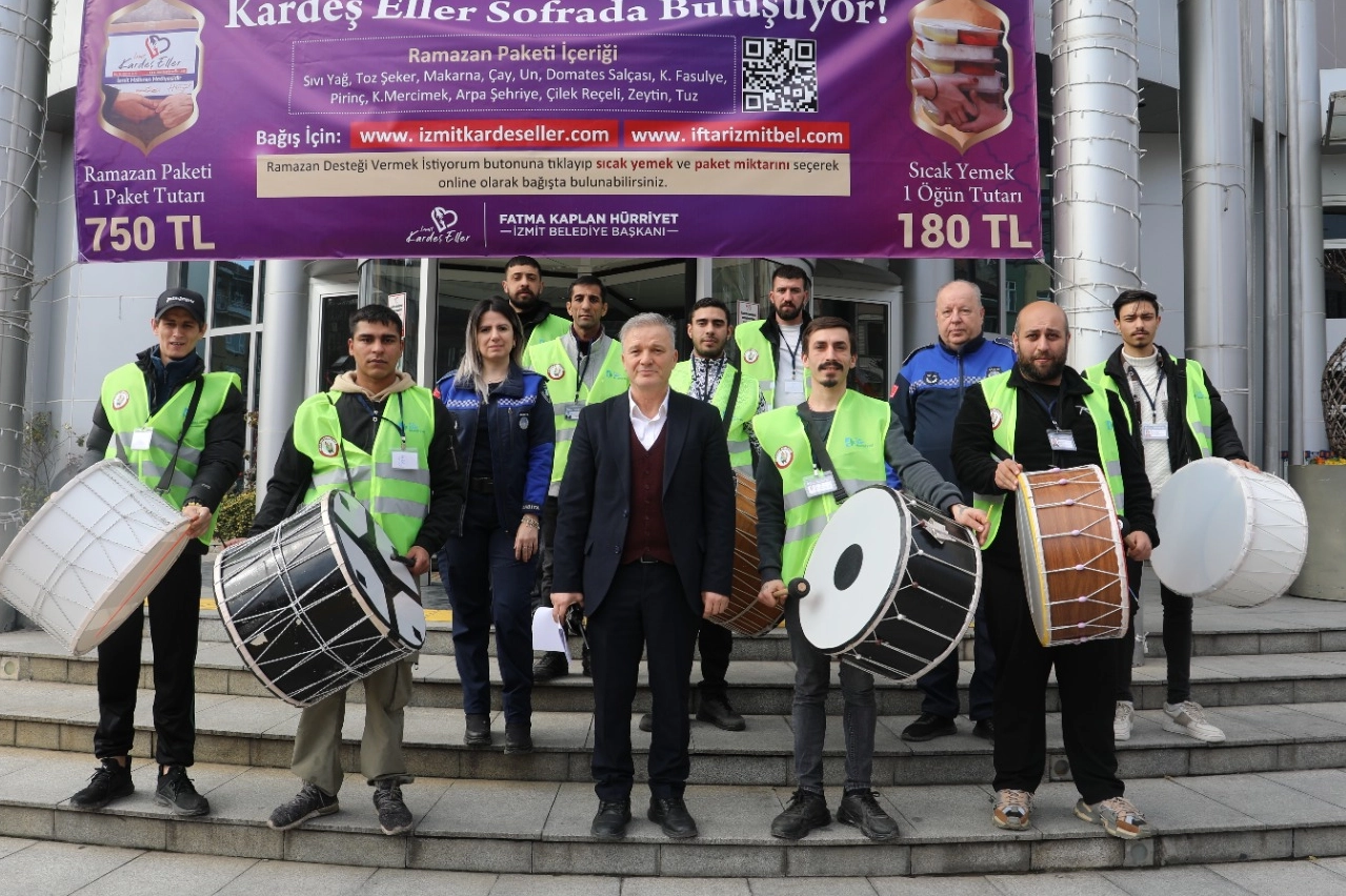 Ramazan ayı boyunca İzmitlileri sahura kaldıracak davulcular belli oldu. İzmit