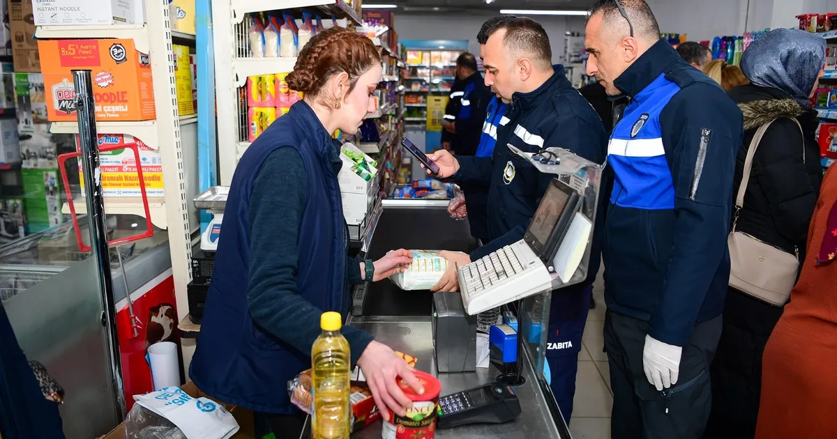 Malatya Büyükşehir Belediyesi Zabıta Denetim Ekipleri Ramazan ayının başlaması münasebetiyle