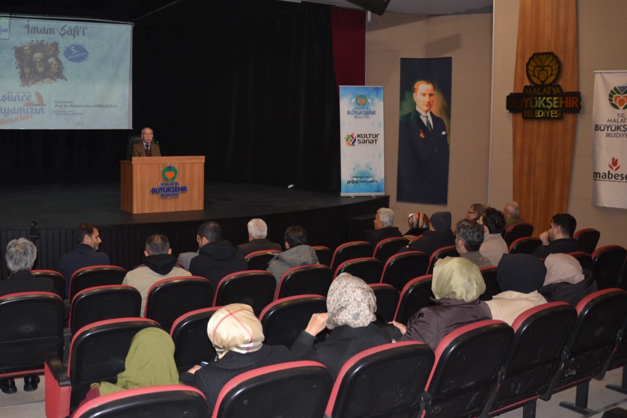 Malatya Büyükşehir Belediyesi tarafından düzenlenen “Düşünce Dünyamızın Mimarları” Konulu Konferanslar