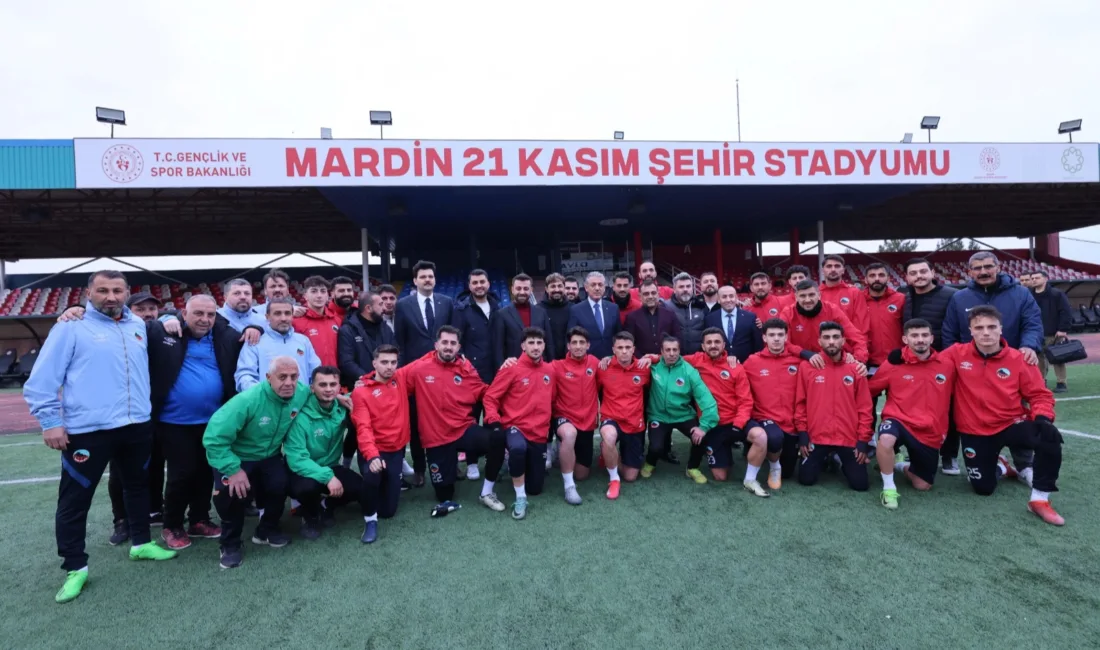 Mardin Valisi ve Büyükşehir Belediye Başkan Vekili Tuncay Akkoyun, Mardin