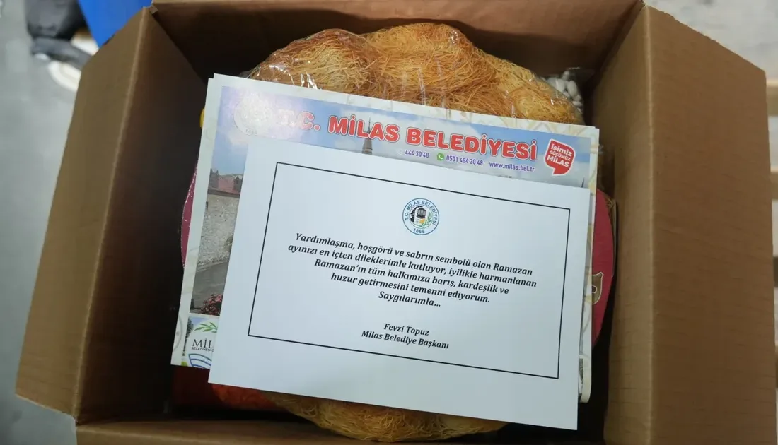 Milas Belediyesi birlik, beraberlik ve dayanışmanın simgesi olan Ramazan ayında