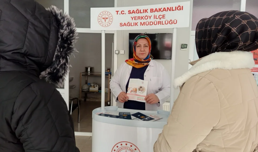 Yerköy ve Akdağmadeni İlçe Sağlık Müdürlüğü, normal doğum ve anne-bebek