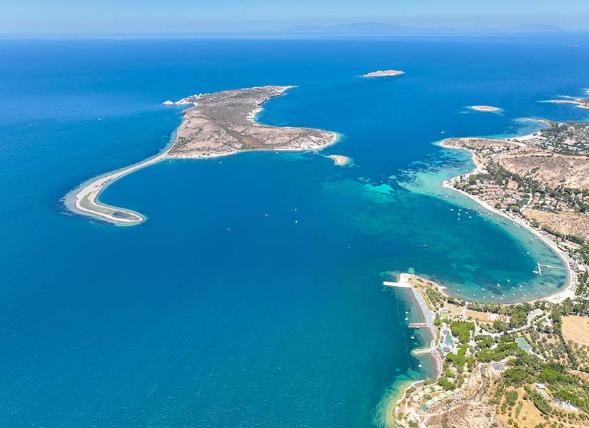 foça adaları orak adası