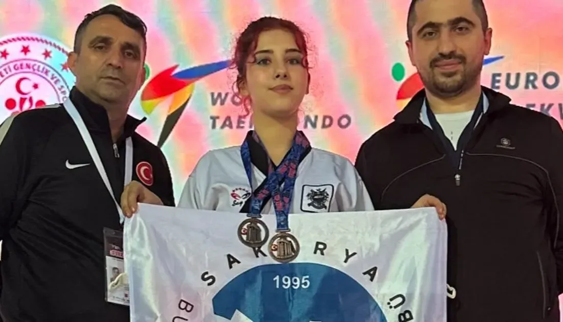 Sakarya Büyükşehir Belediyesi taekwondo sporcusu Zeynep Gül, Antalya’da 60 ülkeden