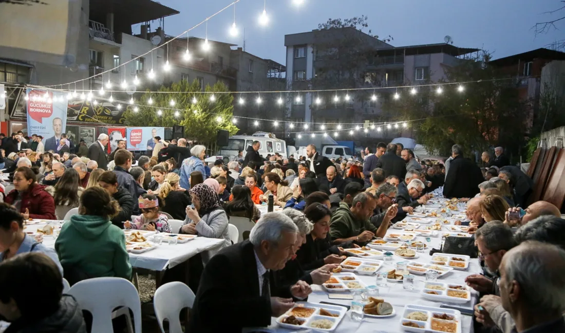 İzmir Bornova Belediyesi, Ramazan ayı boyunca her gün 1.000 kişiye