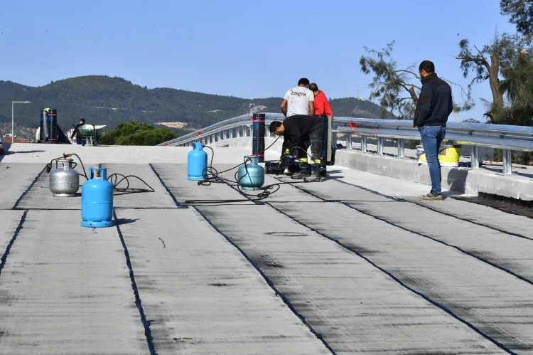 İzmir Büyükşehir Belediyesi’nin Sarnıç bölgesinin trafik düğümünü çözmek için 60