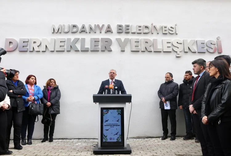 Bursa’nın Mudanya ilçesinde sivil toplum kuruluşlarının buluşma, toplantı ve eğitim