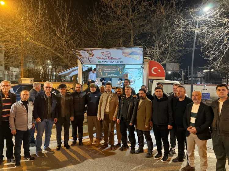 Edirne’nin Keşan ilçesinde AK Parti Keşan İlçe Başkanlığı, Ramazan ayı