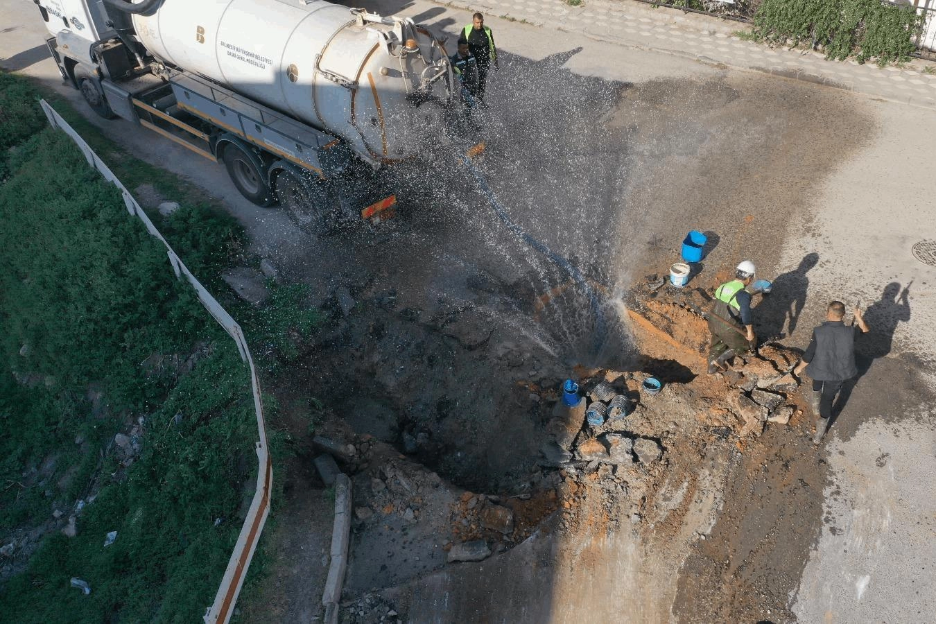 Balıkesir Ayvalık’ta içme suyu kayıplarının önüne geçmek amacıyla kapsamlı bir