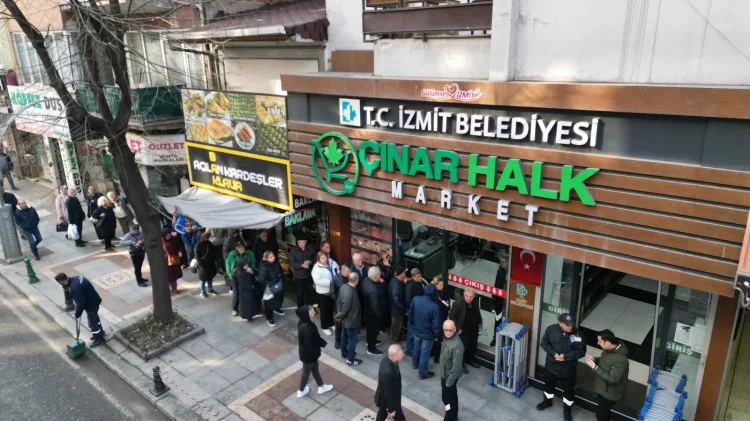 İzmit Belediyesinin uygun fiyatlı et projesi Halk Et satışları 10