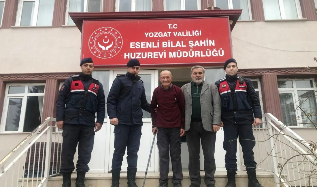 Yozgat İl Jandarma Komutanlığı, kaybolan 78 yaşındaki (D.C.)’yi, yapılan geniş