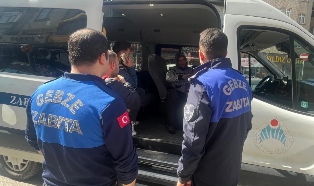 Kocaeli Gebze Belediyesi Zabıta Müdürlüğü ekipleri, dilencilere göz açtırmıyor. KOCAELİ