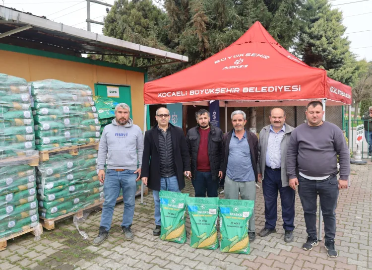 Kocaeli Büyükşehir Belediyesi, çiftçilere yüzde 50 hibeli ilkbahar dönemi yem