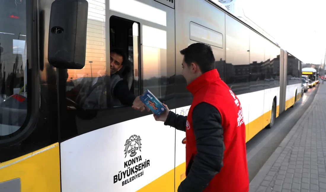 Konya Karatay Kent Konseyi Gençlik Meclisi gönüllüleri, Ramazan ayı boyunca