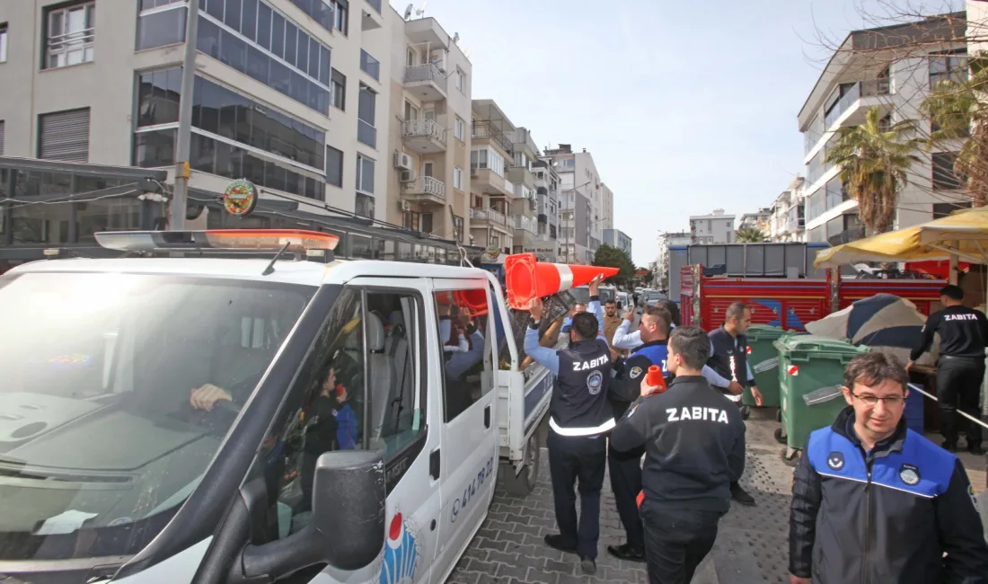 Konya Karabağlar Belediyesi, vatandaşların güvenli ve rahat bir şekilde kaldırımları