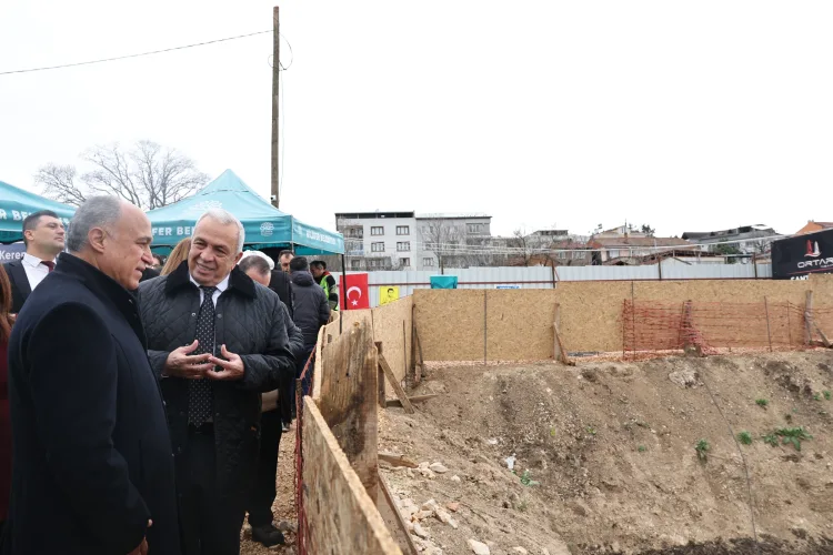 Bursa’da Nilüfer Belediyesi’nin dördüncü kreşinin temeli atıldı. Minareliçavuş Mahallesi’nde 2